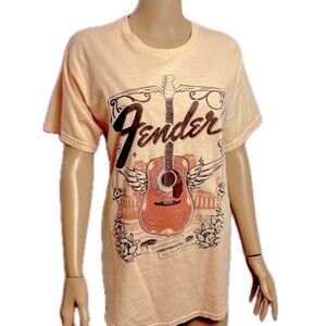Fender Peach Graphic Cotton Tee